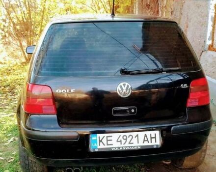 Черный Фольксваген Гольф, объемом двигателя 1.6 л и пробегом 310 тыс. км за 4800 $, фото 4 на Automoto.ua