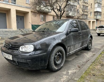 Черный Фольксваген Гольф, объемом двигателя 1.9 л и пробегом 250 тыс. км за 1000 $, фото 3 на Automoto.ua