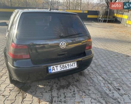 Черный Фольксваген Гольф, объемом двигателя 1.6 л и пробегом 453 тыс. км за 3700 $, фото 5 на Automoto.ua