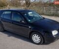 Черный Фольксваген Гольф, объемом двигателя 1.6 л и пробегом 208 тыс. км за 3400 $, фото 1 на Automoto.ua