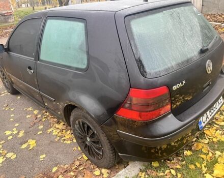 Черный Фольксваген Гольф, объемом двигателя 1.4 л и пробегом 223 тыс. км за 4500 $, фото 1 на Automoto.ua