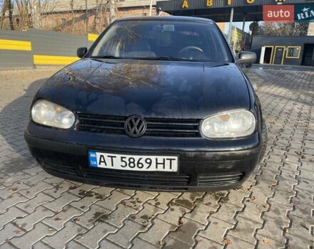 Черный Фольксваген Гольф, объемом двигателя 1.6 л и пробегом 453 тыс. км за 3700 $, фото 4 на Automoto.ua