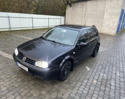 Черный Фольксваген Гольф, объемом двигателя 1.4 л и пробегом 233 тыс. км за 3700 $, фото 1 на Automoto.ua