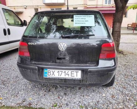 Черный Фольксваген Гольф, объемом двигателя 1.4 л и пробегом 220 тыс. км за 3850 $, фото 7 на Automoto.ua