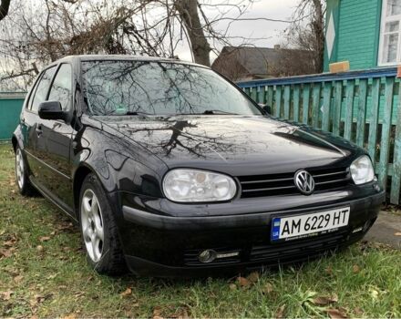Черный Фольксваген Гольф, объемом двигателя 1.4 л и пробегом 234 тыс. км за 4100 $, фото 4 на Automoto.ua