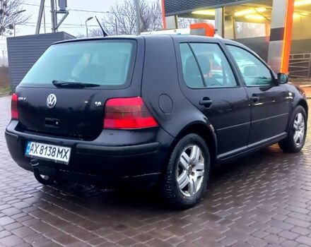 Черный Фольксваген Гольф, объемом двигателя 1.6 л и пробегом 255 тыс. км за 4700 $, фото 1 на Automoto.ua