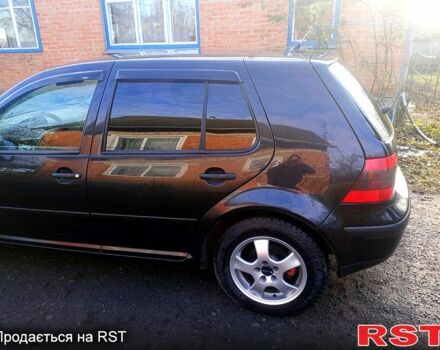 Черный Фольксваген Гольф, объемом двигателя 1.4 л и пробегом 240 тыс. км за 4300 $, фото 2 на Automoto.ua