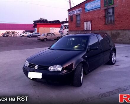 Черный Фольксваген Гольф, объемом двигателя 1.4 л и пробегом 194 тыс. км за 4700 $, фото 1 на Automoto.ua