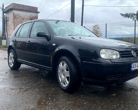 Черный Фольксваген Гольф, объемом двигателя 1.6 л и пробегом 240 тыс. км за 4500 $, фото 3 на Automoto.ua