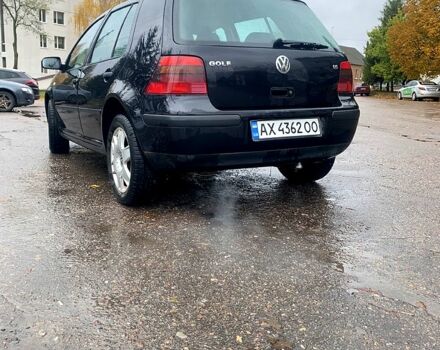 Черный Фольксваген Гольф, объемом двигателя 1.6 л и пробегом 240 тыс. км за 4500 $, фото 1 на Automoto.ua