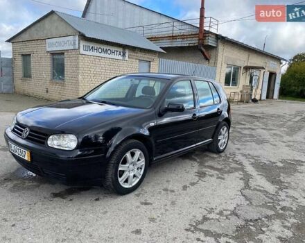 Черный Фольксваген Гольф, объемом двигателя 1.6 л и пробегом 233 тыс. км за 4790 $, фото 10 на Automoto.ua