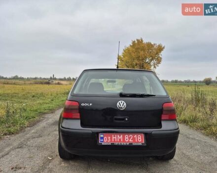 Черный Фольксваген Гольф, объемом двигателя 1.39 л и пробегом 232 тыс. км за 3950 $, фото 26 на Automoto.ua