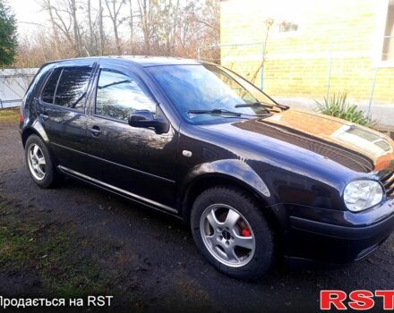 Черный Фольксваген Гольф, объемом двигателя 1.4 л и пробегом 240 тыс. км за 4300 $, фото 6 на Automoto.ua