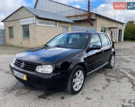 Черный Фольксваген Гольф, объемом двигателя 1.6 л и пробегом 233 тыс. км за 4790 $, фото 4 на Automoto.ua