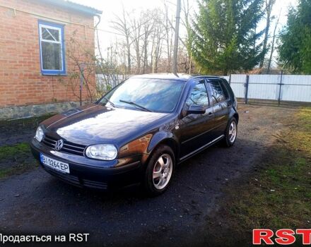 Черный Фольксваген Гольф, объемом двигателя 1.4 л и пробегом 240 тыс. км за 4300 $, фото 1 на Automoto.ua