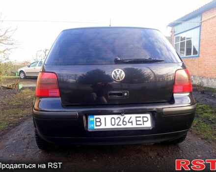 Черный Фольксваген Гольф, объемом двигателя 1.4 л и пробегом 240 тыс. км за 4300 $, фото 3 на Automoto.ua