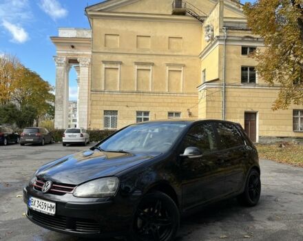 Черный Фольксваген Гольф, объемом двигателя 1.4 л и пробегом 248 тыс. км за 5400 $, фото 1 на Automoto.ua