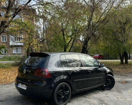 Черный Фольксваген Гольф, объемом двигателя 1.4 л и пробегом 248 тыс. км за 5400 $, фото 4 на Automoto.ua