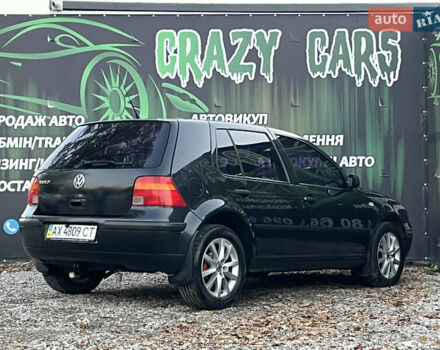 Чорний Фольксваген Гольф, об'ємом двигуна 1.6 л та пробігом 241 тис. км за 3900 $, фото 5 на Automoto.ua