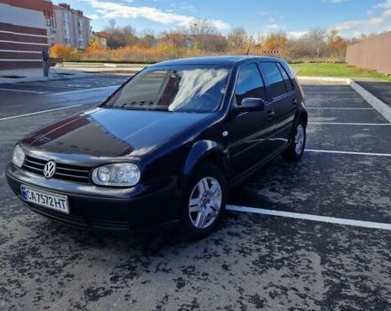 Черный Фольксваген Гольф, объемом двигателя 1.9 л и пробегом 390 тыс. км за 4500 $, фото 6 на Automoto.ua