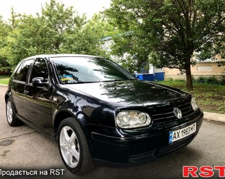 Черный Фольксваген Гольф, объемом двигателя 1.6 л и пробегом 268 тыс. км за 4700 $, фото 1 на Automoto.ua