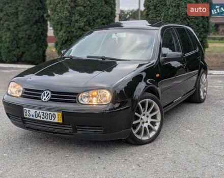 Черный Фольксваген Гольф, объемом двигателя 1.6 л и пробегом 221 тыс. км за 4600 $, фото 3 на Automoto.ua