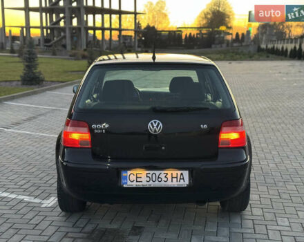 Черный Фольксваген Гольф, объемом двигателя 1.6 л и пробегом 180 тыс. км за 4650 $, фото 4 на Automoto.ua