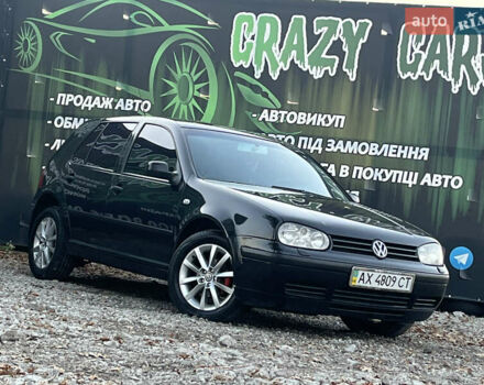 Чорний Фольксваген Гольф, об'ємом двигуна 1.6 л та пробігом 241 тис. км за 3900 $, фото 1 на Automoto.ua