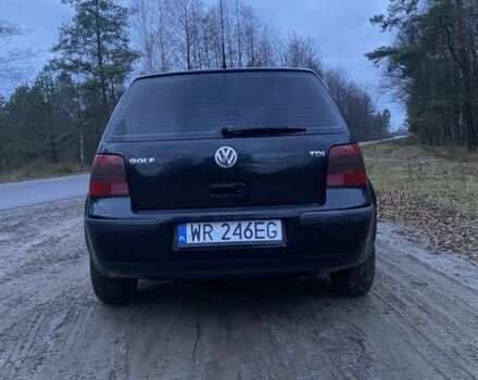 Черный Фольксваген Гольф, объемом двигателя 1.9 л и пробегом 340 тыс. км за 2300 $, фото 3 на Automoto.ua