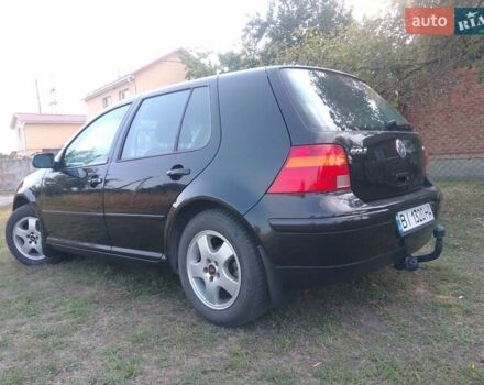 Черный Фольксваген Гольф, объемом двигателя 1.6 л и пробегом 210 тыс. км за 4300 $, фото 17 на Automoto.ua