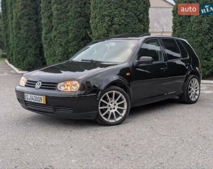 Черный Фольксваген Гольф, объемом двигателя 1.6 л и пробегом 221 тыс. км за 4600 $, фото 4 на Automoto.ua