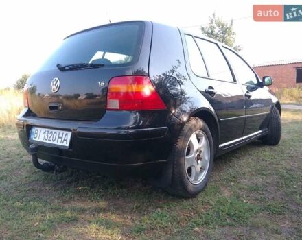Черный Фольксваген Гольф, объемом двигателя 1.6 л и пробегом 210 тыс. км за 4300 $, фото 8 на Automoto.ua