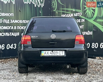 Чорний Фольксваген Гольф, об'ємом двигуна 1.6 л та пробігом 241 тис. км за 3900 $, фото 6 на Automoto.ua