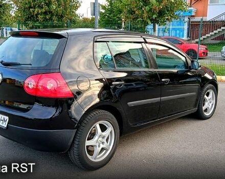 Черный Фольксваген Гольф, объемом двигателя 1.4 л и пробегом 240 тыс. км за 5200 $, фото 4 на Automoto.ua