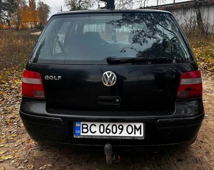Черный Фольксваген Гольф, объемом двигателя 1.4 л и пробегом 214 тыс. км за 4600 $, фото 3 на Automoto.ua