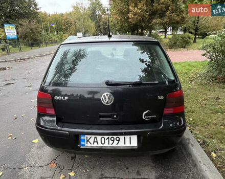 Чорний Фольксваген Гольф, об'ємом двигуна 1.6 л та пробігом 218 тис. км за 4700 $, фото 4 на Automoto.ua
