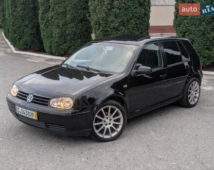 Черный Фольксваген Гольф, объемом двигателя 1.6 л и пробегом 221 тыс. км за 4600 $, фото 2 на Automoto.ua