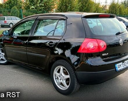 Черный Фольксваген Гольф, объемом двигателя 1.4 л и пробегом 240 тыс. км за 5200 $, фото 2 на Automoto.ua