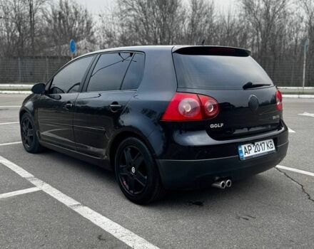 Черный Фольксваген Гольф, объемом двигателя 2 л и пробегом 218 тыс. км за 5800 $, фото 4 на Automoto.ua