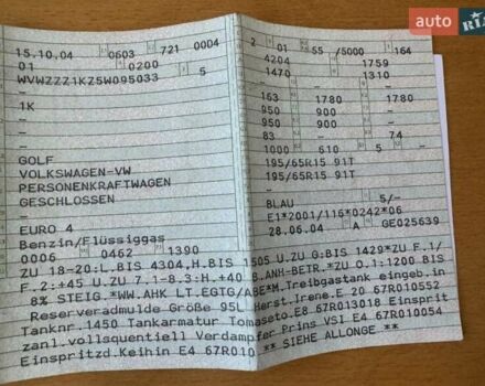 Чорний Фольксваген Гольф, об'ємом двигуна 1.4 л та пробігом 188 тис. км за 5450 $, фото 2 на Automoto.ua