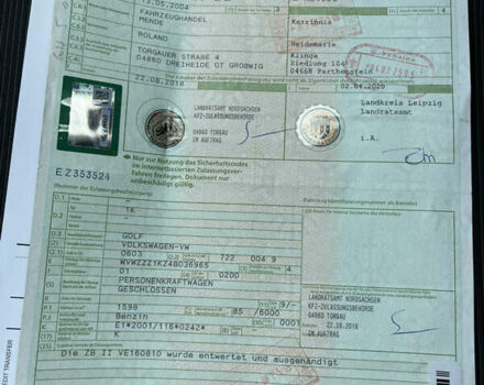 Черный Фольксваген Гольф, объемом двигателя 1.6 л и пробегом 211 тыс. км за 5400 $, фото 40 на Automoto.ua