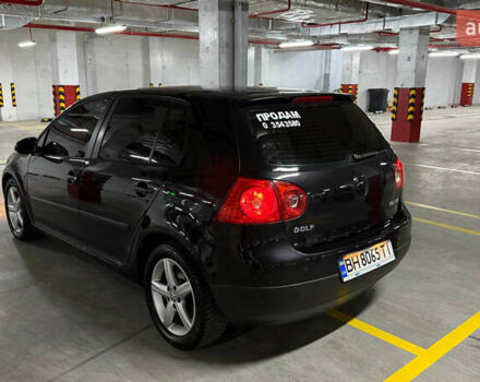 Черный Фольксваген Гольф, объемом двигателя 1.98 л и пробегом 313 тыс. км за 6200 $, фото 4 на Automoto.ua