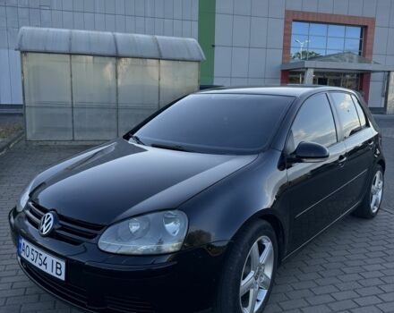 Черный Фольксваген Гольф, объемом двигателя 1.9 л и пробегом 289 тыс. км за 4999 $, фото 1 на Automoto.ua