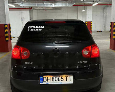 Черный Фольксваген Гольф, объемом двигателя 1.98 л и пробегом 313 тыс. км за 6200 $, фото 5 на Automoto.ua