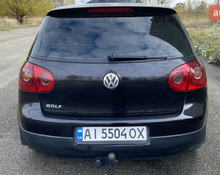 Черный Фольксваген Гольф, объемом двигателя 1.6 л и пробегом 245 тыс. км за 5400 $, фото 7 на Automoto.ua