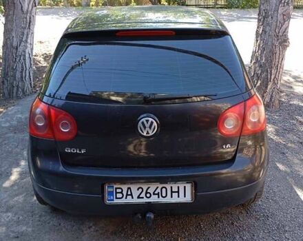 Черный Фольксваген Гольф, объемом двигателя 1.6 л и пробегом 251 тыс. км за 6200 $, фото 4 на Automoto.ua