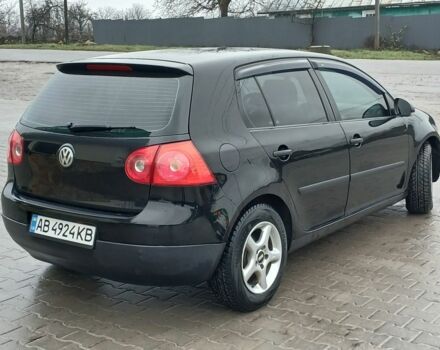 Черный Фольксваген Гольф, объемом двигателя 1.4 л и пробегом 290 тыс. км за 4500 $, фото 5 на Automoto.ua