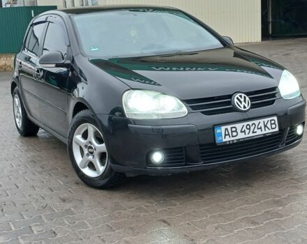 Черный Фольксваген Гольф, объемом двигателя 1.4 л и пробегом 290 тыс. км за 4500 $, фото 4 на Automoto.ua