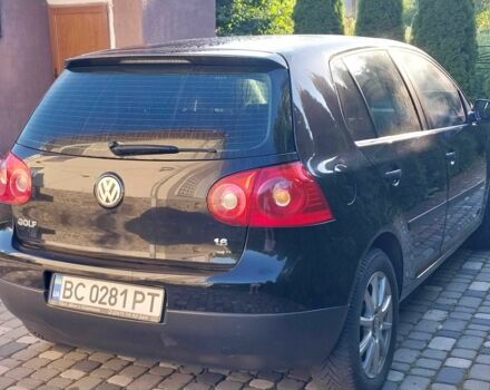 Черный Фольксваген Гольф, объемом двигателя 1.6 л и пробегом 223 тыс. км за 6400 $, фото 5 на Automoto.ua