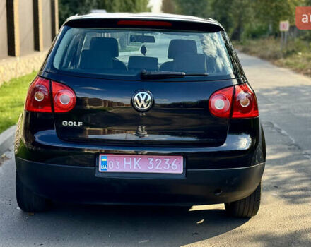 Черный Фольксваген Гольф, объемом двигателя 1.6 л и пробегом 215 тыс. км за 6500 $, фото 4 на Automoto.ua